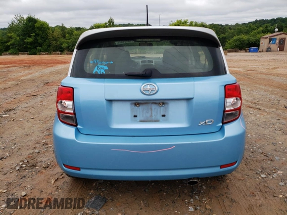 2014 Scion xD with VIN JTKKUPB42E1040760, listed as a Copart auction lot 58491925 with 174,777 mi miles and Salvage title. Bid and sale history available at DreamBid. Image 6.