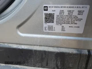 2024 Chevrolet Equinox LT with VIN 3GNAXUEG2RL247363, listed as a Copart auction lot 48898345 with 16,244 mi miles and Salvage Title. Bid and sale history available at DreamBid. Image 14.