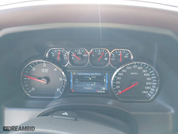 2014 Chevrolet Silverado 1500 High Country with VIN 3GCUKTEC2EG317846, listed as a IAAI auction lot 41763051 with 130,862 mi miles. Bid and sale history available at carsss.com. Image 7.