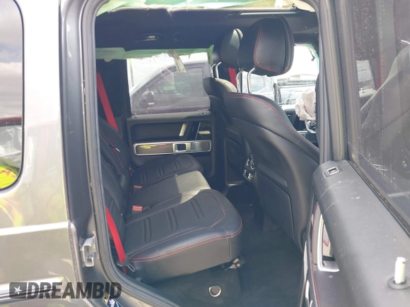 2021 Mercedes-Benz G 550 with VIN W1NYC6BJXMX382983, listed as a IAAI auction lot 42032687 with 22,835 mi miles and . Bid and sale history available at DreamBid. Image 8.