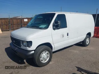 2007 Ford Econoline Cargo with VIN 1FTSE34L17DA94456, listed as a IAAI auction lot 42028321 with 20,632 mi miles and . Bid and sale history available at carsss.com. Image 2.