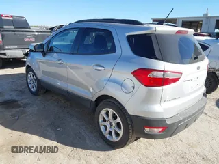 2019 Ford EcoSport SE with VIN MAJ3S2GE3KC269072, listed as a IAAI auction lot 41836009 with 18,484 mi miles and . Bid and sale history available at DreamBid. Image 3.