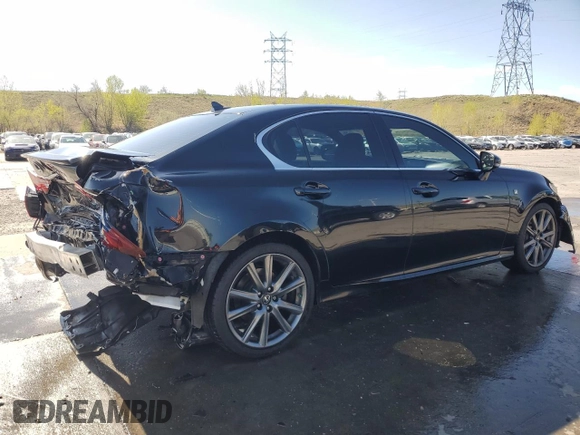 2013 Lexus GS 350 z VIN JTHBE1BL0D5024801, wystawiony jako Copart lot #54760065 z przebiegiem 176 529 mil mil oraz Szkoda całkowita • Salvage title. Historia ofert i sprzedaży dostępna na DreamBid. Obrazek 3.