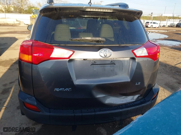 2013 Toyota RAV4 LE with VIN 2T3ZFREV2DW005930, listed as a IAAI auction lot 41995996 with 126,725 mi miles. Bid and sale history available at carsss.com. Image 16.