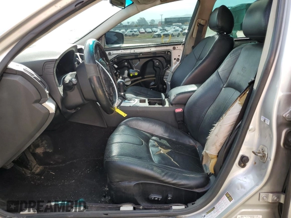 2009 Infiniti G37 Journey with VIN JNKCV61E59M306286, listed as a Copart auction lot 54976105 with 246,013 mi miles and Salvage Title. Bid and sale history available at DreamBid. Image 7.