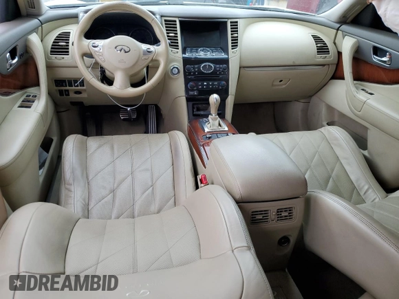 2012 Infiniti FX with VIN JN8AS1MU8CM121118, listed as a Copart auction lot 56963224 with Not provided miles and Salvage title. Bid and sale history available at DreamBid. Image 8.