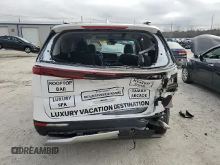 2024 Kia Carnival SX Prestige with VIN KNDNE5H3XR6398458, listed as a Copart auction lot 85314864 with 23,586 mi miles and Salvage Title. Bid and sale history available at DreamBid. Image 6.