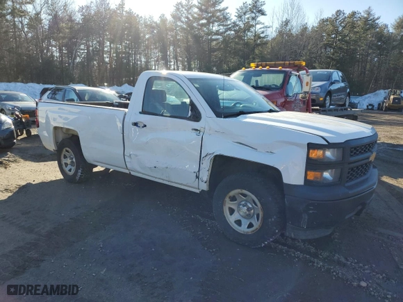 2015 Chevrolet Silverado 1500 Work Truck with VIN 1GCNCPEH2FZ188433, listed as a Copart auction lot 47314725 with 165,433 mi miles and Clean Title. Bid and sale history available at carsss.com. Image 4.