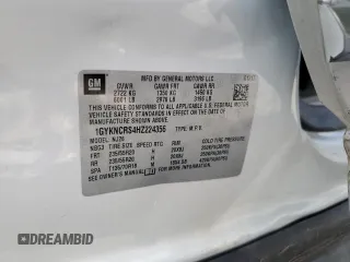 2017 Cadillac XT5 Premium Luxury FWD with VIN 1GYKNCRS4HZ224356, listed as a Copart auction lot 52562215 with 72,876 mi miles and Salvage Title. Bid and sale history available at DreamBid. Image 14.
