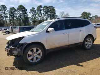 2017 Chevrolet Traverse LT with VIN 1GNKRGKDXHJ336386, listed as a Copart auction lot 48690795 with 113,057 mi miles and Salvage Title. Bid and sale history available at DreamBid. Image 1.