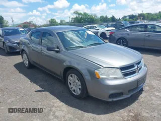 2012 Dodge Avenger SE with VIN 1C3CDZABXCN136105, listed as a IAAI auction lot 42211414 with 169,986 mi miles and . Bid and sale history available at carsss.com. Image 1.