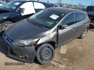 2012 Ford Focus Titanium with VIN 1FAHP3N27CL354309, listed as a IAAI auction lot 40818730 with 155,107 mi miles and . Bid and sale history available at carsss.com. Image 2.