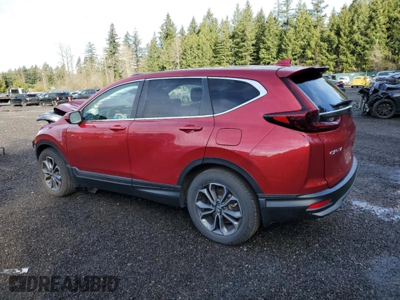 2021 Honda CR-V EX with VIN 2HKRW2H53MH629083, listed as a Copart auction lot 49008615 with Not Provided miles and Salvage Title. Bid and sale history available at carsss.com. Image 2.