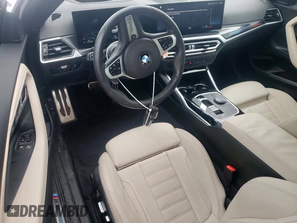 2023 BMW 2 Series 230i with VIN 3MW23CM0XP8D29605, listed as a Copart auction lot 60284905 with 39,622 mi miles and Salvage title. Bid and sale history available at DreamBid. Image 8.