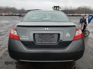 2010 Honda Civic Cpe LX with VIN 2HGFG1B60AH515835, listed as a Copart auction lot 49769605 with 109,475 mi miles and Salvage Title. Bid and sale history available at carsss.com. Image 6.