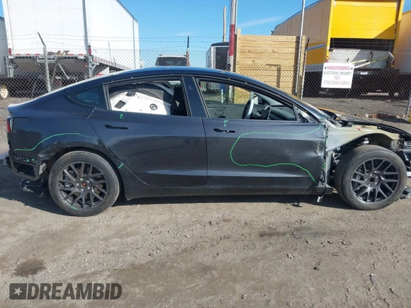 2024 Tesla Model 3 with VIN 5YJ3E1EA1RF735347, listed as a IAAI auction lot 41810655 with 14,901 mi miles. Bid and sale history available at carsss.com. Image 14.