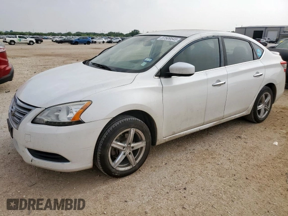 2014 Nissan Sentra SV with VIN 3N1AB7AP9EL637503, listed as a Copart auction lot 57509545 with 137,003 mi miles and Clean title. Bid and sale history available at DreamBid. Image 1.