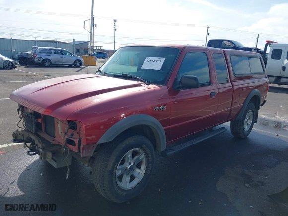 2003 Ford Ranger XL Fleet with VIN 1FTZR45E03PB60352, listed as a IAAI auction lot 41866921 with 85,836 mi miles. Bid and sale history available at carsss.com. Image 19.