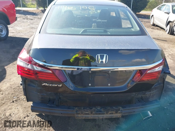 2017 Honda Accord Sedan LX with VIN 1HGCR2F39HA172552, listed as a IAAI auction lot 41965706 with 168,891 mi miles. Bid and sale history available at carsss.com. Image 17.