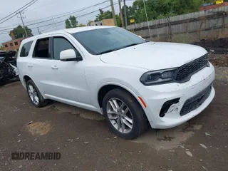 2022 Dodge Durango GT Plus with VIN 1C4RDJDG0NC182622, listed as a IAAI auction lot 40403323 with 44,637 mi miles and . Bid and sale history available at DreamBid. Image 1.