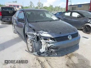 2012 Volkswagen Jetta Sedan S with VIN 3VW2K7AJ1CM408914, listed as a IAAI auction lot 41581745 with 114,663 mi miles. Bid and sale history available at carsss.com. Image 1.