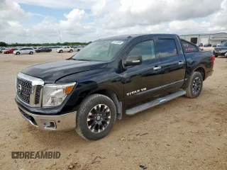 2018 Nissan Titan SV with VIN 1N6AA1EK6JN503177, listed as a Copart auction lot 64143895 with 121,379 mi miles and Clean title. Bid and sale history available at DreamBid. Image 1.