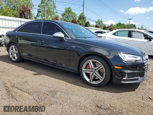 2018 Audi S4 Premium Plus with VIN WAUB4AF43JA148536, listed as a Copart auction lot 57553124 with 60,151 mi miles. Bid and sale history available at carsss.com. Image 4.