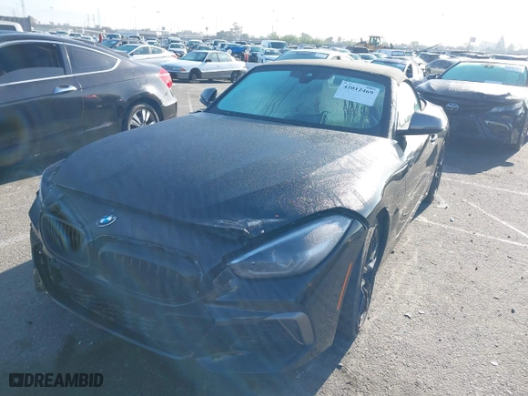 2022 BMW Z4 sDriveM40i with VIN WBAHF9C08NWX88691, listed as a IAAI auction lot 42012469 with 11,108 mi miles. Bid and sale history available at carsss.com. Image 18.