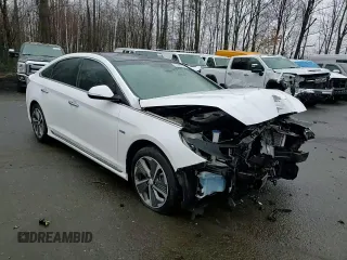 2018 Hyundai Sonata Hybrid Limited with VIN KMHE34L39JA087253, listed as a Copart auction lot 51690735 with 109,720 mi miles and Salvage Title. Bid and sale history available at carsss.com. Image 10.