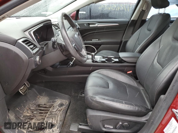 2016 Ford Fusion Titanium with VIN 3FA6P0K93GR222789, listed as a Copart auction lot 47265625 with 69,710 mi miles and Salvage Title. Bid and sale history available at DreamBid. Image 7.
