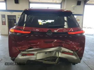 2023 Nissan Pathfinder SL with VIN 5N1DR3CC7PC221341, listed as a Copart auction lot 60569185 with 26,296 mi miles and Salvage title. Bid and sale history available at DreamBid. Image 6.