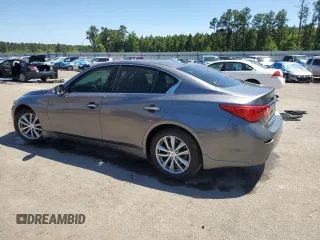 2015 Infiniti Q50 z VIN JN1BV7AR4FM405041, wystawiony jako Copart lot #57530615 z przebiegiem 95 664 mil mil oraz Szkoda całkowita • Salvage title. Historia ofert i sprzedaży dostępna na DreamBid. Obrazek 2.