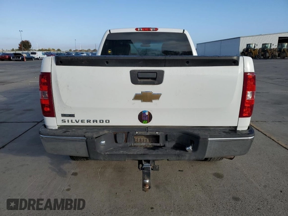 2011 Chevrolet Silverado 1500 Work Truck with VIN 1GCRKPEA0BZ333762, listed as a Copart auction lot 80441434 with 231,448 mi miles and Salvage Title. Bid and sale history available at DreamBid. Image 6.