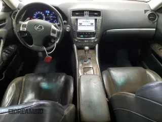 2011 Lexus IS 250 with VIN JTHBF5C28B5154249, listed as a Copart auction lot 48106415 with 170,551 mi miles and Salvage Title. Bid and sale history available at DreamBid. Image 8.