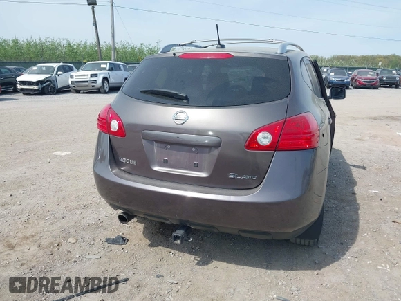2009 Nissan Rogue S with VIN JN8AS58V69W185150, listed as a IAAI auction lot 42098971 with 192,176 mi miles and . Bid and sale history available at DreamBid. Image 16.
