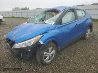 2024 Nissan Kicks S with VIN 3N1CP5BV1RL485332, listed as a Copart auction lot 50094935 with 0 mi miles and Salvage Title. Bid and sale history available at carsss.com. Image 1.