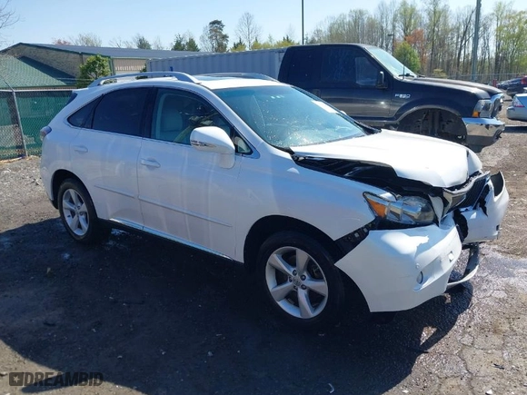 2012 Lexus RX 350 with VIN 2T2BK1BA1CC138988, listed as a IAAI auction lot 41925205 with 156,802 mi miles. Bid and sale history available at carsss.com. Image 1.