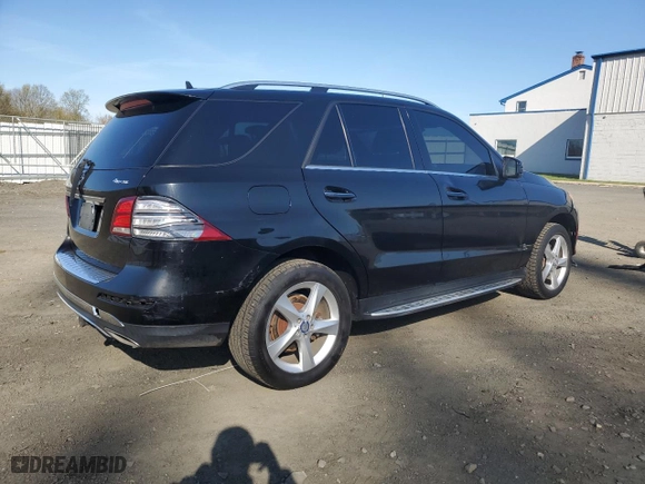 2017 Mercedes-Benz GLE with VIN 4JGDA5HB0HA899039, listed as a Copart auction lot 53773355 with 131,086 mi miles and Clean Title. Bid and sale history available at carsss.com. Image 3.