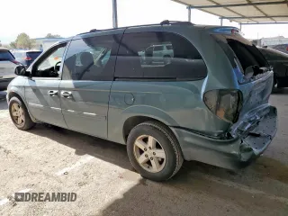 2005 Dodge Caravan SXT with VIN 2D4GP44L75R335536, listed as a Copart auction lot 60933985 with 212,231 mi miles and Salvage title. Bid and sale history available at DreamBid. Image 2.