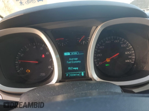 2015 Chevrolet Equinox LT with VIN 2GNALBEK3F6331647, listed as a Copart auction lot 48350215 with 122,341 mi miles and Clean Title. Bid and sale history available at carsss.com. Image 9.