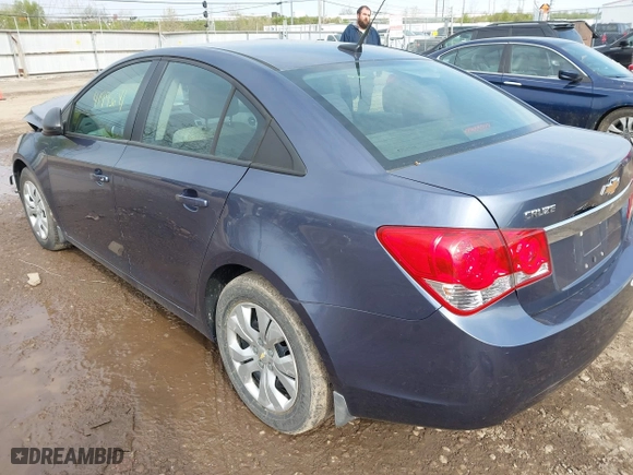 2014 Chevrolet Cruze LS with VIN 1G1PA5SH4E7148929, listed as a IAAI auction lot 41995641 with 176,229 mi miles. Bid and sale history available at carsss.com. Image 3.