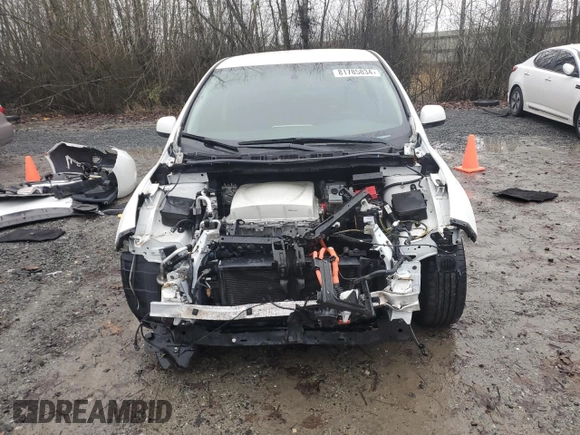 2016 Nissan LEAF S with VIN 1N4BZ0CP0GC304371, listed as a Copart auction lot 81785834 with 57,539 mi miles and Salvage Title. Bid and sale history available at carsss.com. Image 5.