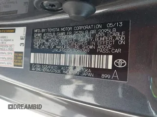 2014 Scion tC z VIN JTKJF5C72E3069389, wystawiony jako IAAI lot #42309410 z przebiegiem 148 494 mil mil oraz . Historia ofert i sprzedaży dostępna na DreamBid. Obrazek 9.
