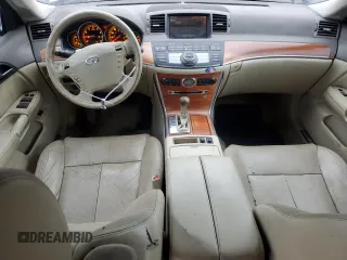 2007 Infiniti M45 Sdn with VIN JNKBY01E97M401043, listed as a Copart auction lot 68422994 with 233,439 mi miles and Salvage Title. Bid and sale history available at carsss.com. Image 8.
