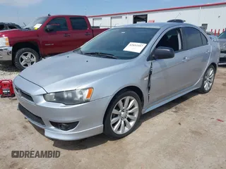 2008 Mitsubishi Lancer GTS with VIN JA3AU86U28U026507, listed as a IAAI auction lot 42033357 with 153,589 mi miles. Bid and sale history available at carsss.com. Image 17.