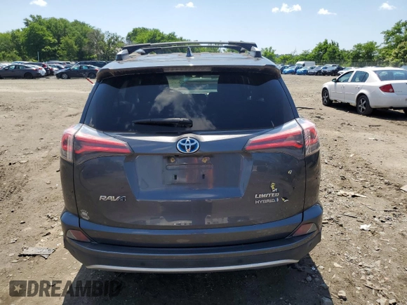 2016 Toyota RAV4 Limited with VIN JTMDJREV7GD035192, listed as a Copart auction lot 61754305 with 67,084 mi miles and Salvage title. Bid and sale history available at DreamBid. Image 6.