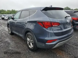 2017 Hyundai Santa Fe 2.4L with VIN 5XYZTDLB2HG388227, listed as a Copart auction lot 60418195 with 105,230 mi miles and Clean title. Bid and sale history available at DreamBid. Image 2.