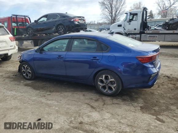 2019 Kia Forte LXS with VIN 3KPF24AD6KE093775, listed as a Copart auction lot 46467295 with 126,264 mi miles and Salvage Title. Bid and sale history available at DreamBid. Image 2.