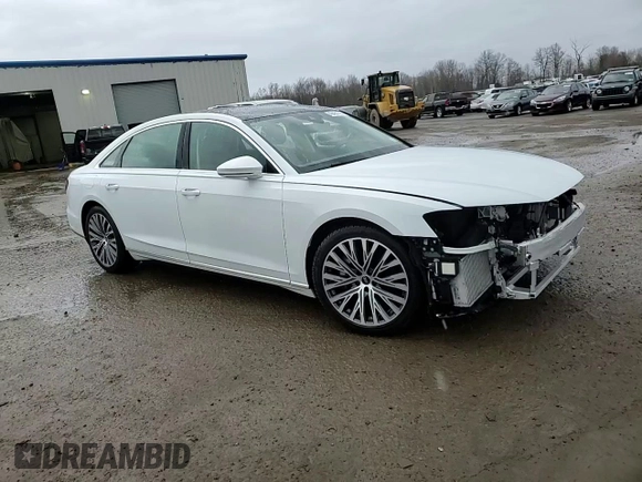 2021 Audi A8 with VIN WAU8DAF84MN016847, listed as a Copart auction lot 49464765 with 29,676 mi miles and Salvage Title. Bid and sale history available at carsss.com. Image 14.