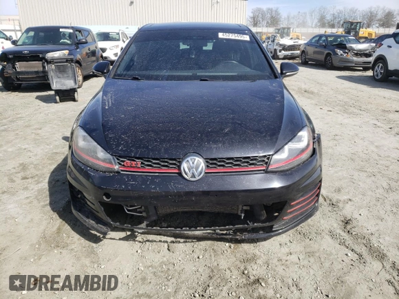 2015 Volkswagen Golf GTI Autobahn with VIN 3VW4T7AU3FM001097, listed as a Copart auction lot 45275495 with 125,958 mi miles and Salvage Title. Bid and sale history available at carsss.com. Image 5.